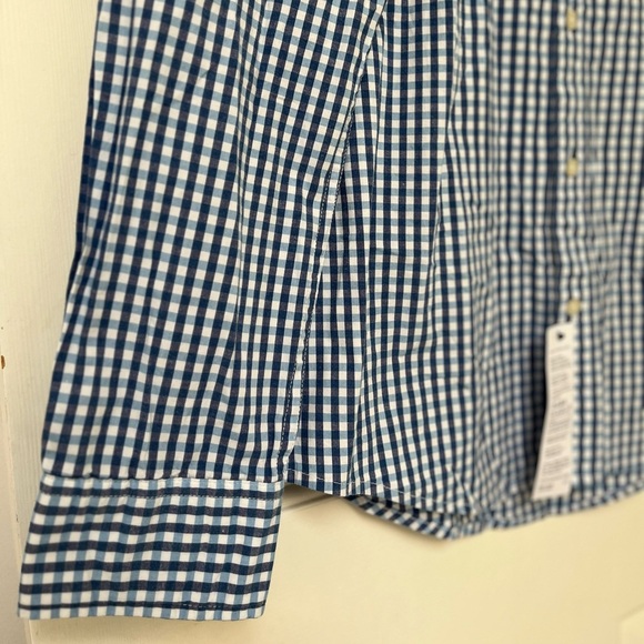 NWT Tommy Hilfiger Blue Gingham Button-Down Shirt M - Picture 8 of 16